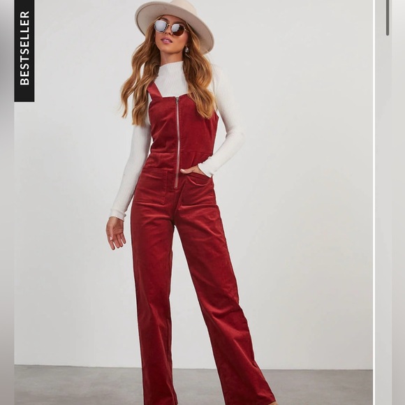 Vici Zachary rust overalls - Picture 2 of 10